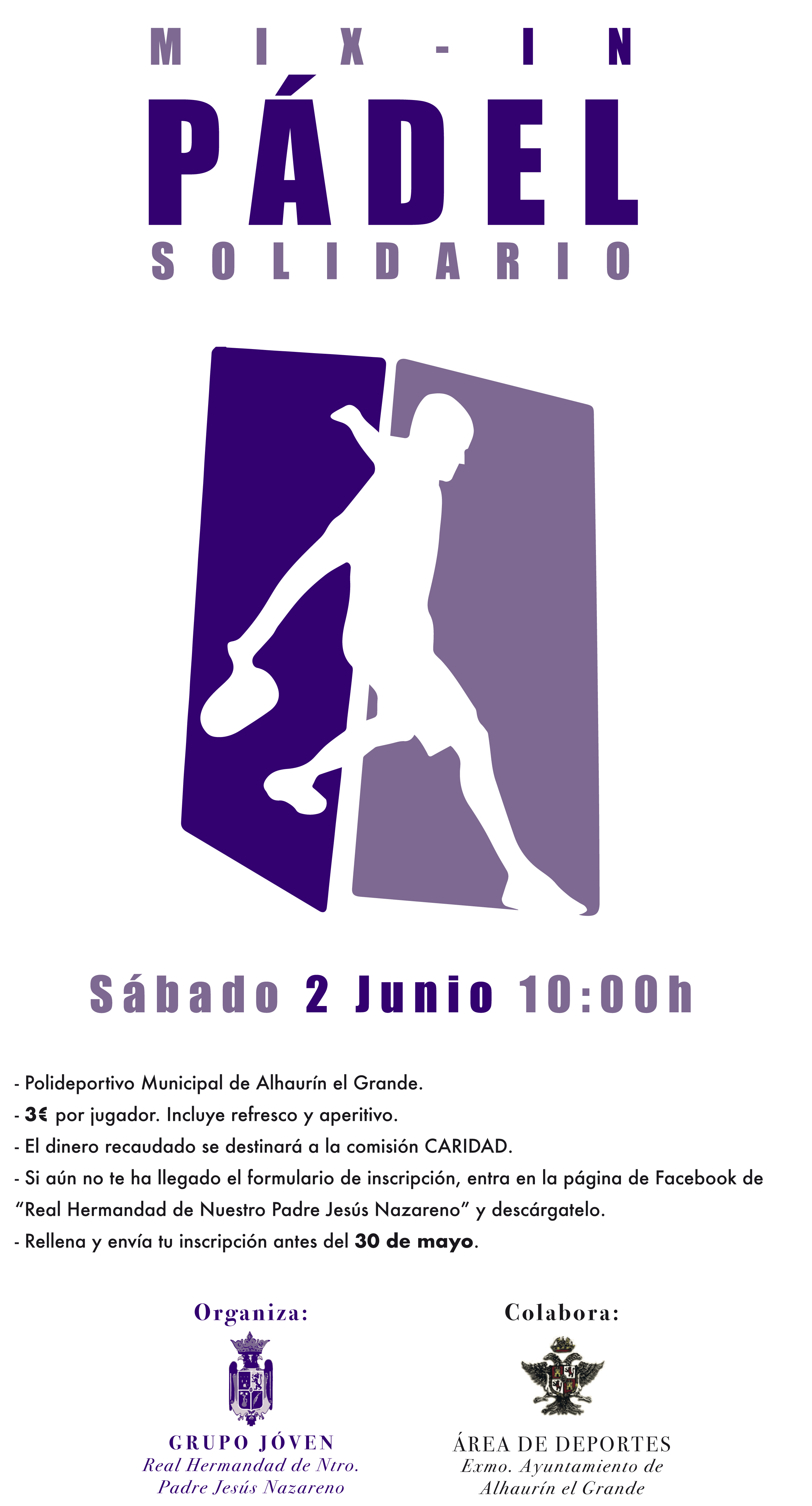Torneo de pádel solidario