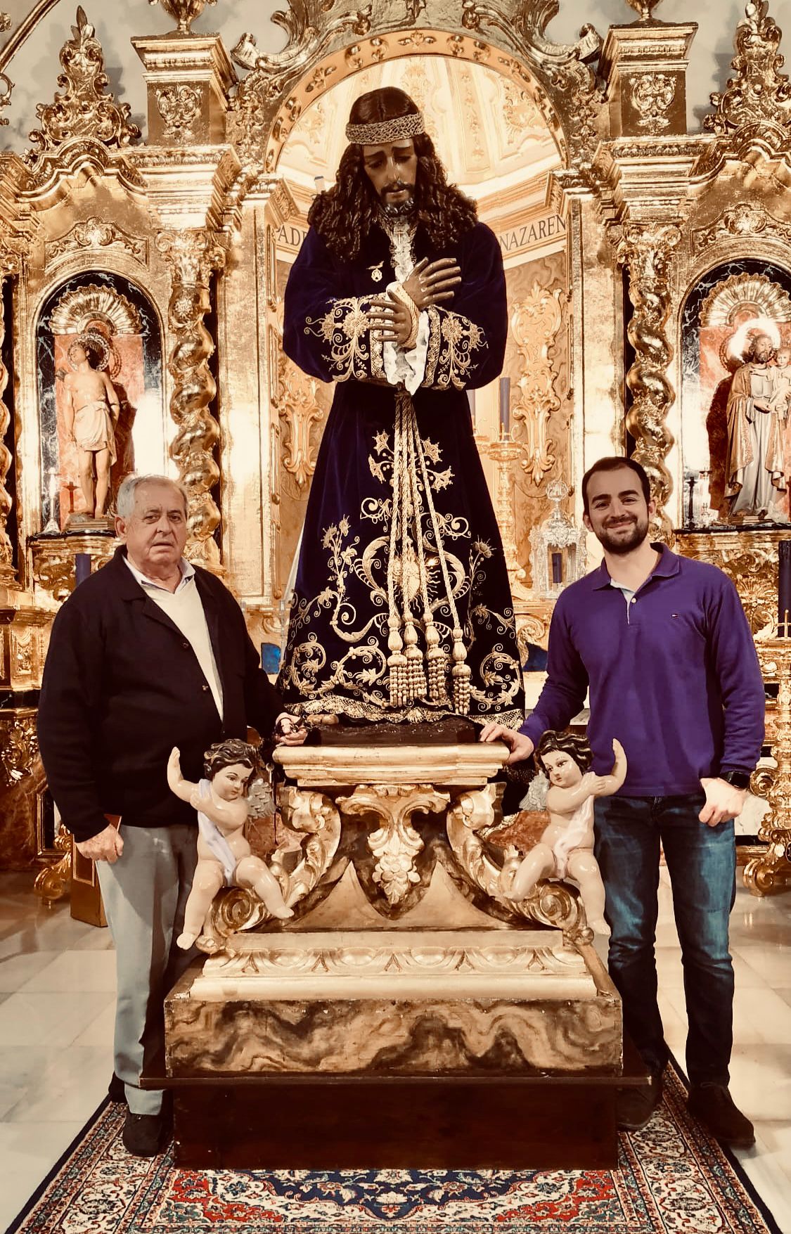 D. Daniel Benítez Pérez, nuevo Albacea Mayor y Vestidor de Nuestro Padre Jesús Nazareno