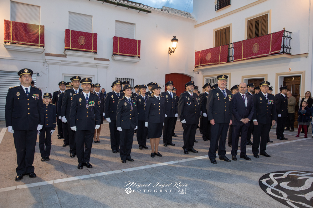Acto con la Policía Nacional. Jueves Santo 2024