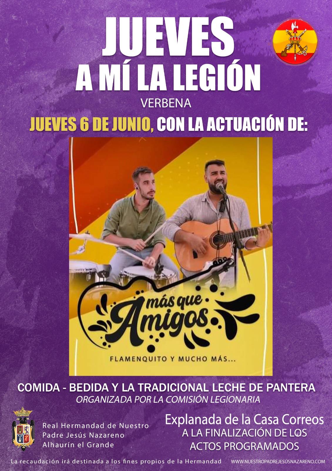 Jueves del Día de Jesús. Verbena