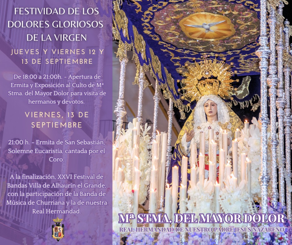 Festividad de los Dolores y Festival de Bandas de Música