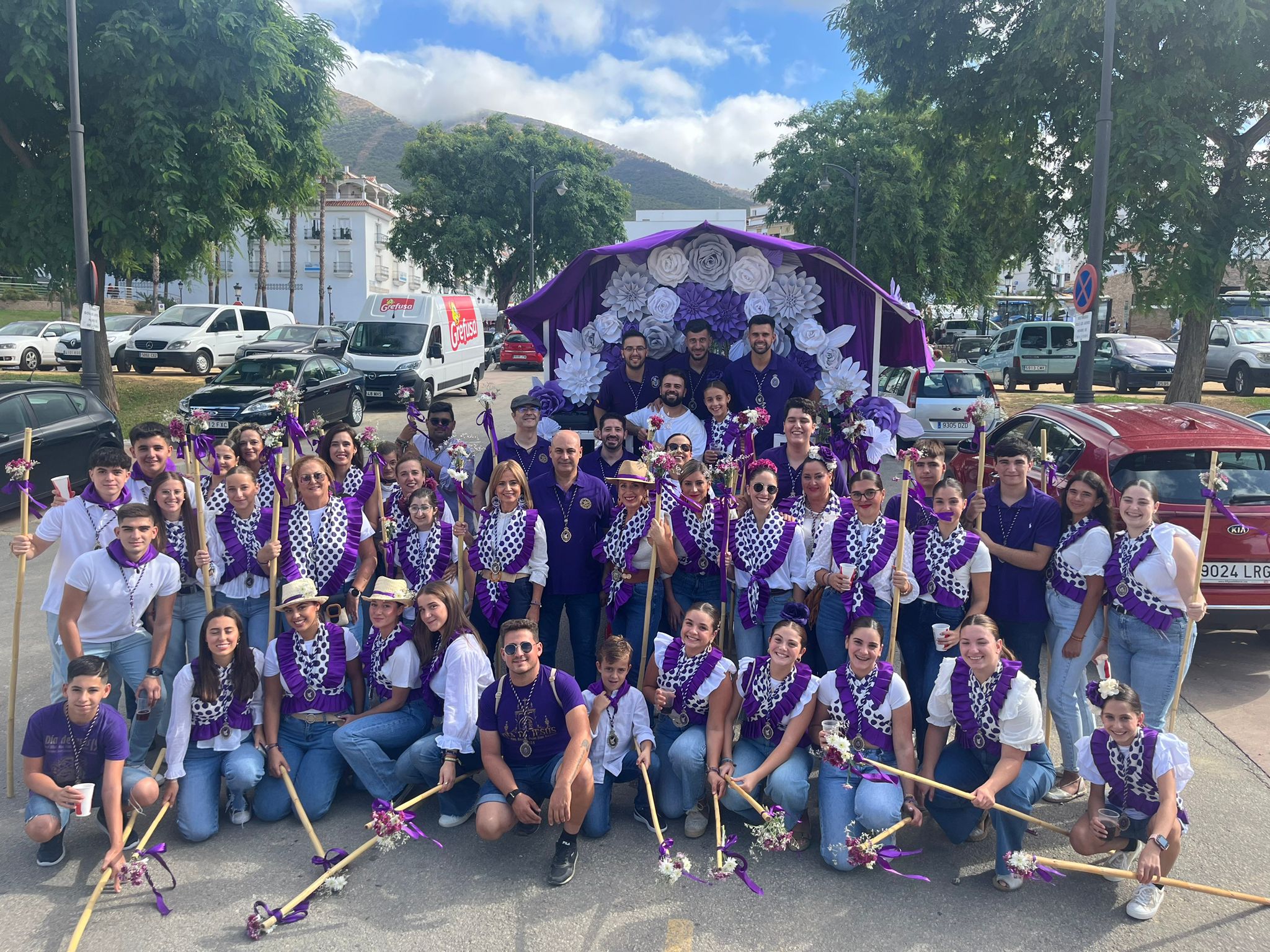 Tercer premio a la carroza de nuestra Real Hermandad en la Romería 2024