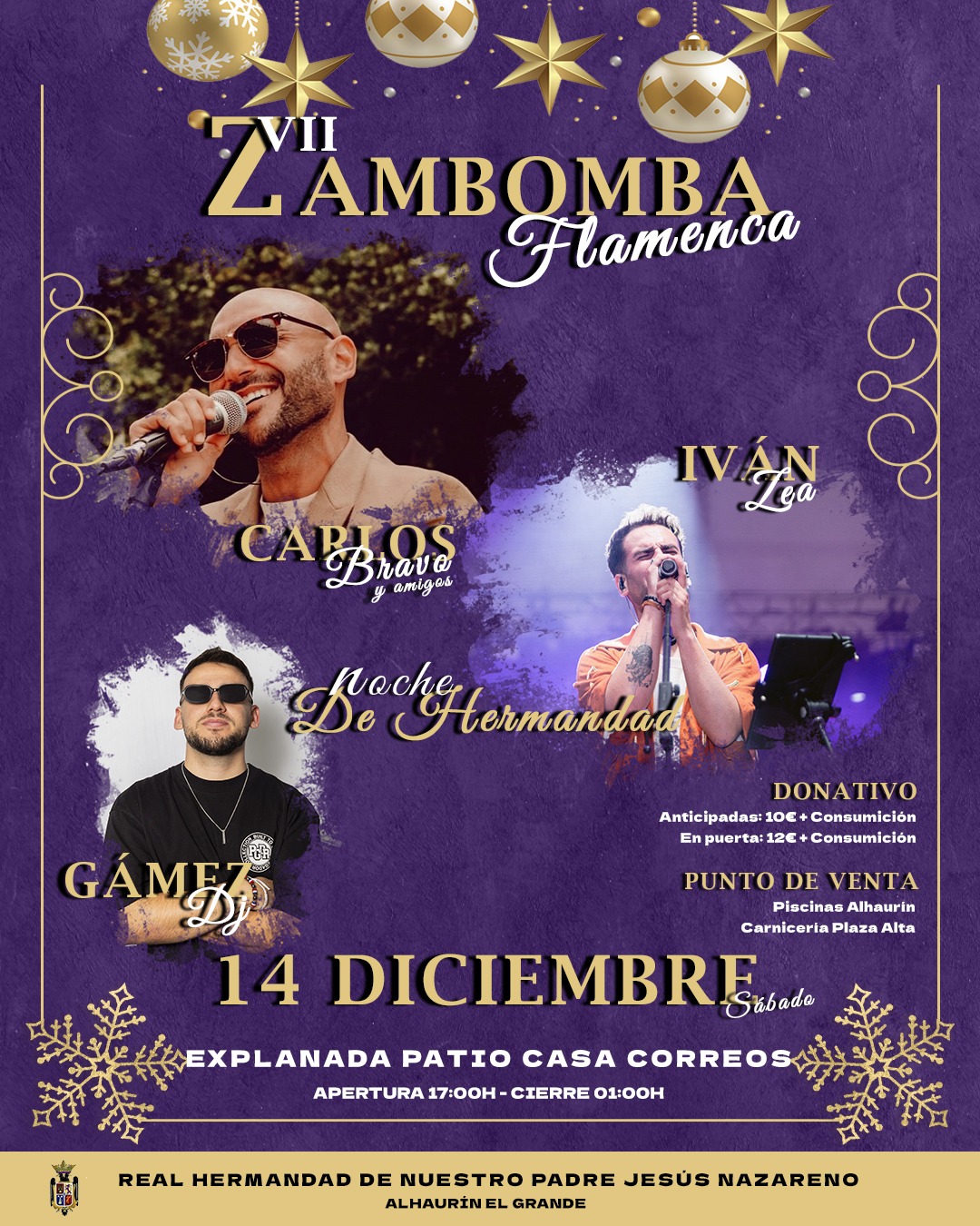 ¡𝗟𝗹𝗲𝗴𝗮 𝗹𝗮 𝗩𝗜𝗜 𝗭𝗮𝗺𝗯𝗼𝗺𝗯𝗮 𝗙𝗹𝗮𝗺𝗲𝗻𝗰𝗮 𝗱𝗲 𝗹𝗮 𝗥𝗲𝗮𝗹 𝗛𝗲𝗿𝗺𝗮𝗻𝗱𝗮𝗱 𝗱𝗲 𝗡𝘂𝗲𝘀𝘁𝗿𝗼 𝗣𝗮𝗱𝗿𝗲 𝗝𝗲𝘀𝘂́𝘀 𝗡𝗮𝘇𝗮𝗿𝗲𝗻𝗼!