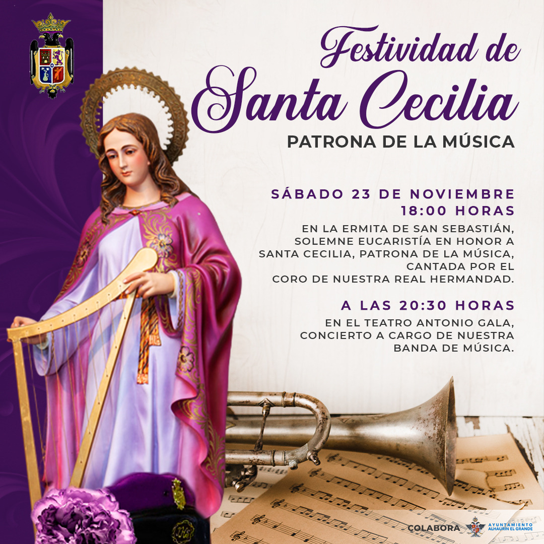 Festividad de Santa Cecilia, patrona de la música