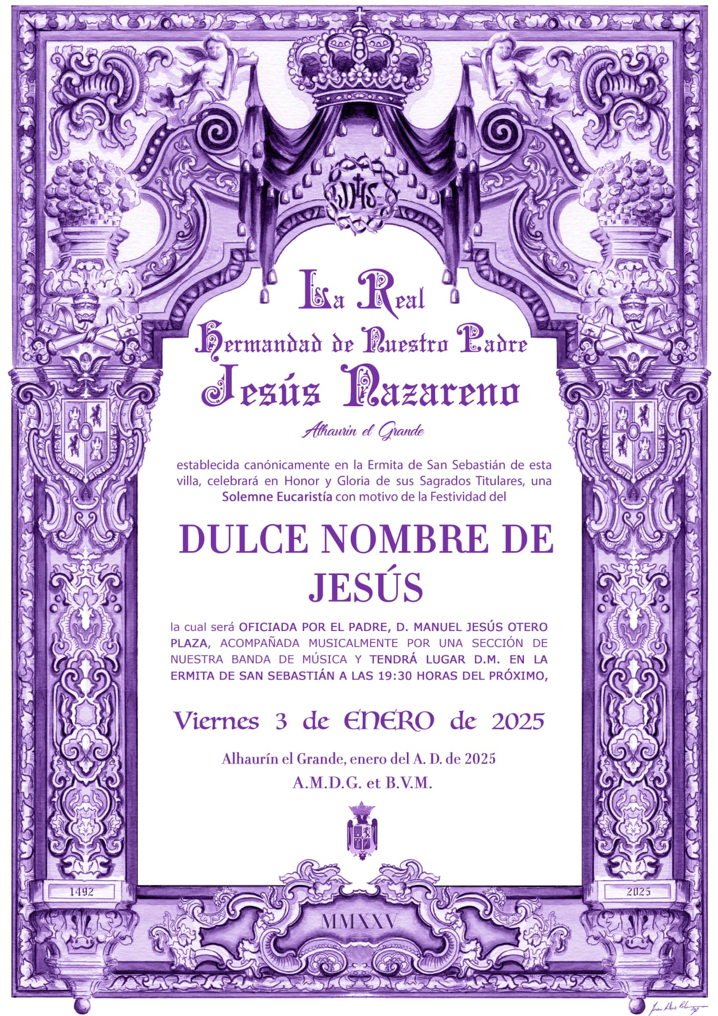 Festividad del Dulce Nombre de Jesús