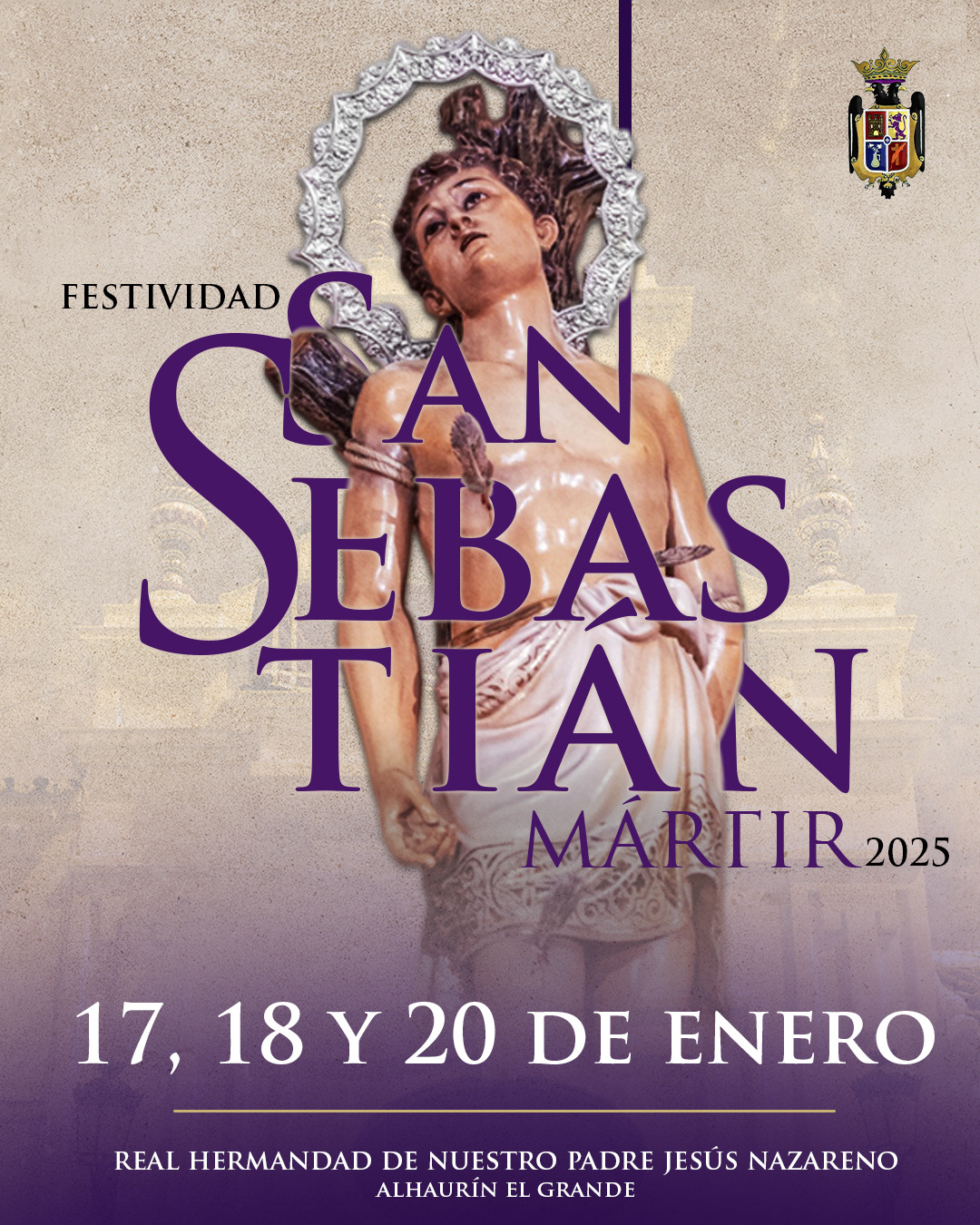 Alhaurín el Grande celebra la festividad de San Sebastián