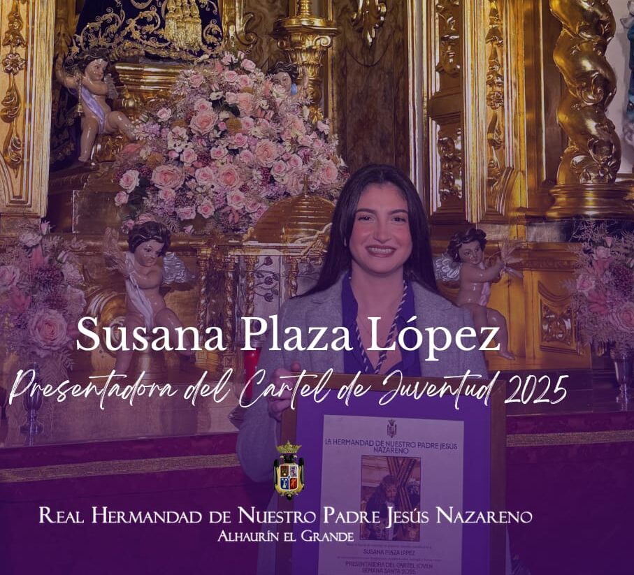 Susana Plaza López, presentadora del cartel de la juventud 2025