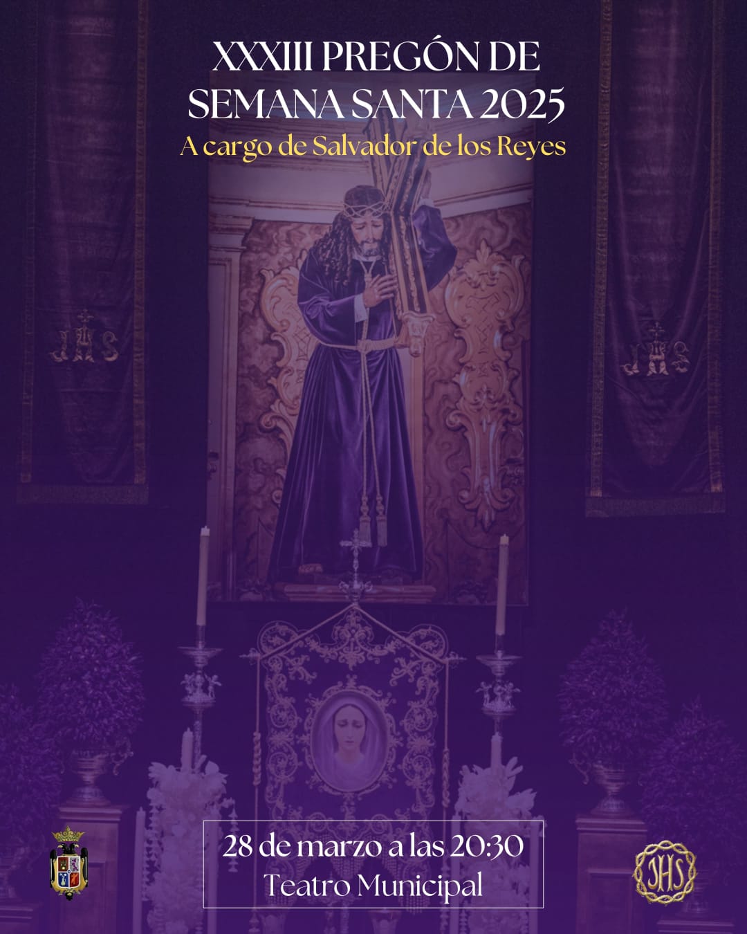 XXXIII Pregón de la Real Hermandad de Ntro. Padre Jesús Nazareno