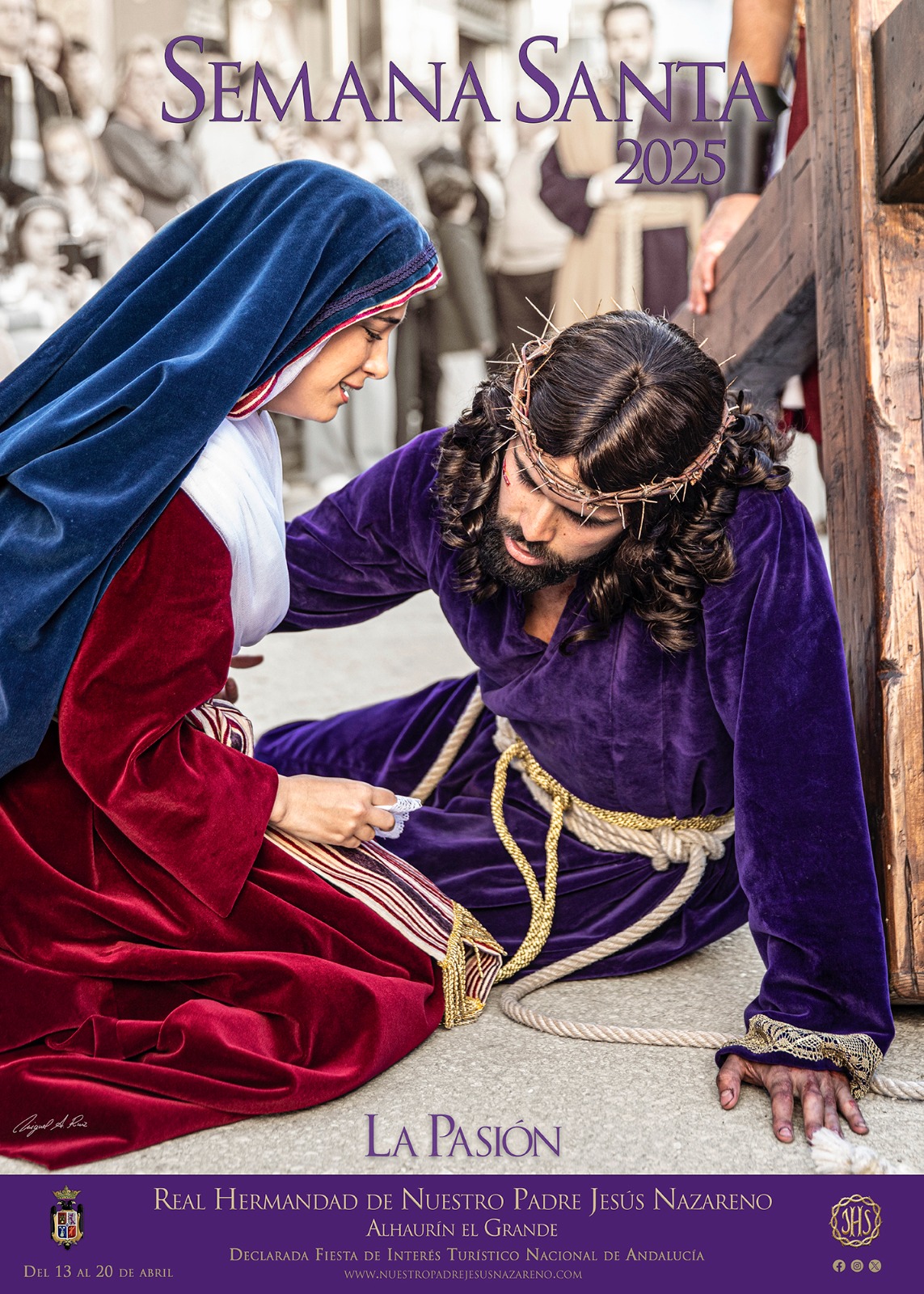 Programa de actos y cultos Semana Santa 2025